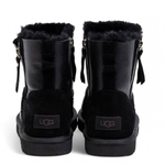 UGG Mens Classic Mini Double Zip Metallic Black