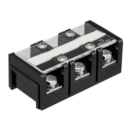 Блок зажимов клеммный БЗН ТС-603 16мм2 60A 3 пары REXANT
