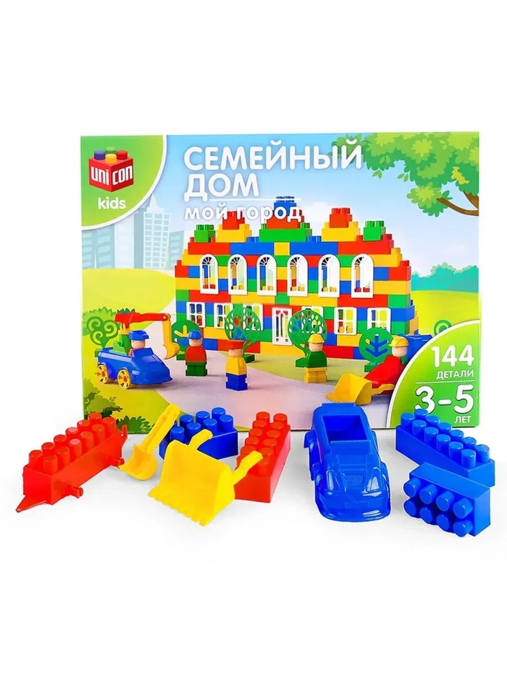 Конструктор «Мой город: Семейный дом», 144 детали