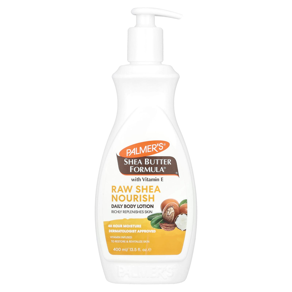 Palmer's, Shea Butter Formula® с витамином E, лосьон для тела для ежедневного применения, 400 мл (13,5 жидк. унции)