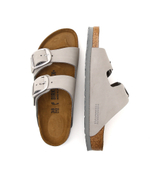 Кожаные шлепанцы arizona Birkenstock - серый(1022154)