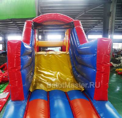 Детский надувной батут "Отличное настроение" 6*2,2*2,8 м