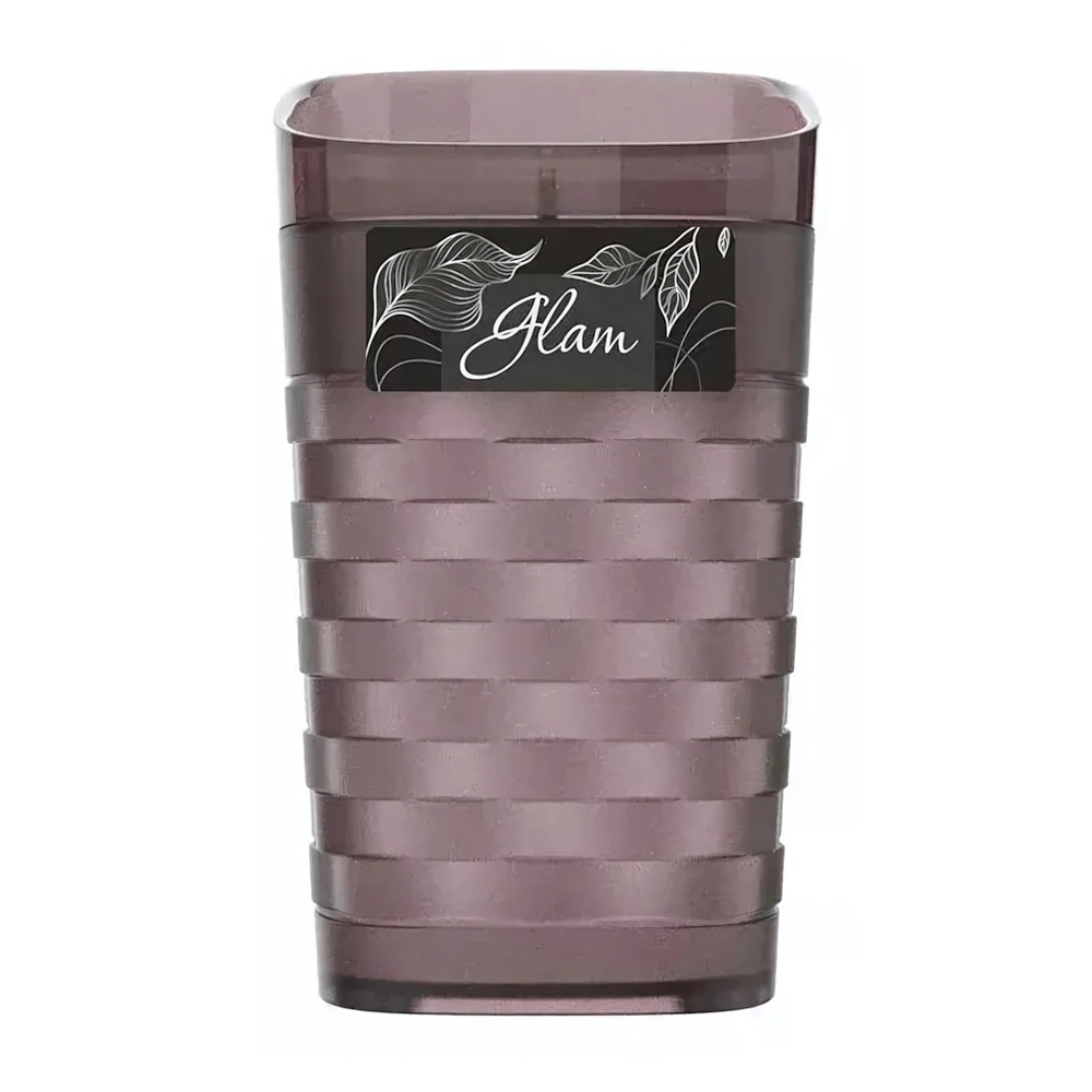 Стакан для зубных щеток Glam (шоколад)