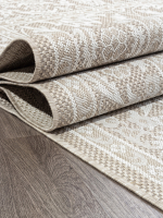Ковер S137 - BEIGE - Прямоугольник - коллекция KAIR размер 120*170 см