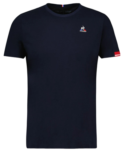 Футболка мужская теннисная Le Coq Heritage Tee No.1 FW22 - sky capitan