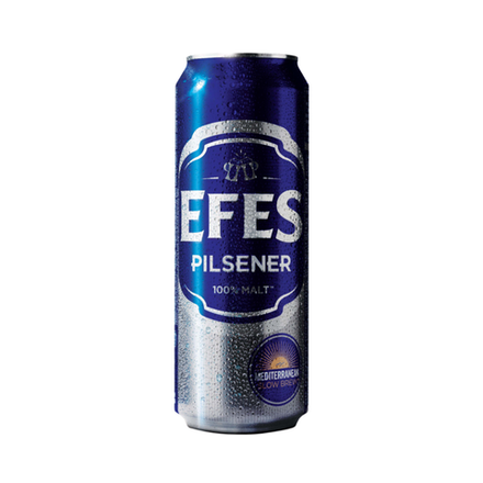 Пиво Efes pelsener 0.9 л ж/б