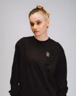 Лонгслив Подполье черный