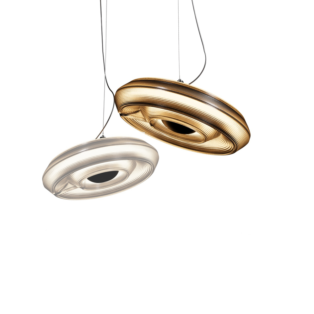 Pendant design lamp Fresnel by Kooij