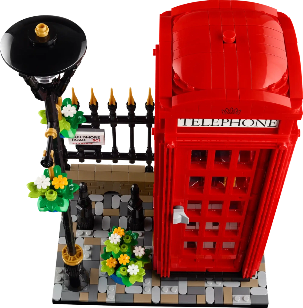 Конструктор LEGO Ideas 21347 Красная лондонская телефонная будка