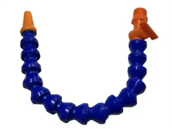 Трубка гибкая подачи СОЖ шарнирная с краном длина 40 см с дюймовой резьбой 1/2"