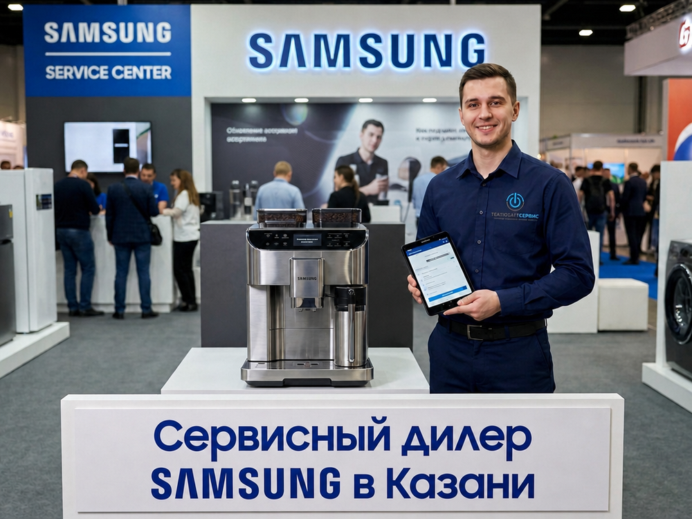 Ремонт кофемашины Samsung в Казани