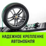 Ремень стяжной REGULAR 50мм STF 400 Dan 3000кг 3м резин. контр(3шт) 33мм HITCH SZ068107