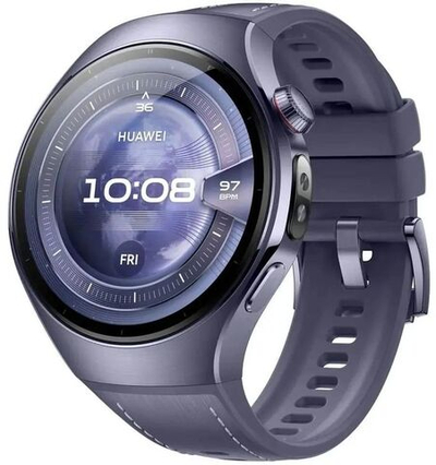 Смарт-часы Huawei Watch 5 Rates-L39L,  46мм,  1.5",  с SIM,  фиолетовый