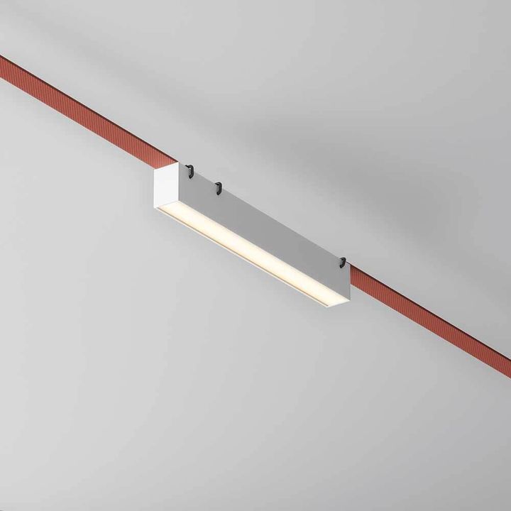 Подвесной светодиодный светильник Maytoni Technical Pendant system Parity Basis TR129B-12W3K-W