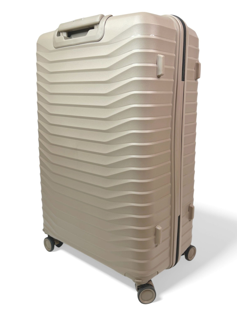 Большой чемодан Bon-Voyage PP Three, Бежевый, L