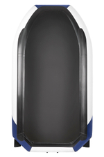 YACHTMAN-260 М (Яхтман) белый-синий (лодка ПВХ с усилением)