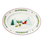 Блюдо сервировочное Nordic winter 34,6х24 см