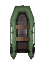 Барс-2800 СКК слань+киль зеленый (лодка ПВХ под мотор)
