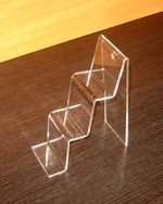 Лесенка для портмоне 3-х ярусная акриловая