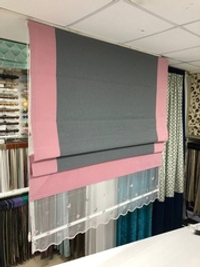 Римская штора День-Ночь из тканей Aisa Lux BO-14 + Nope Clipper-005