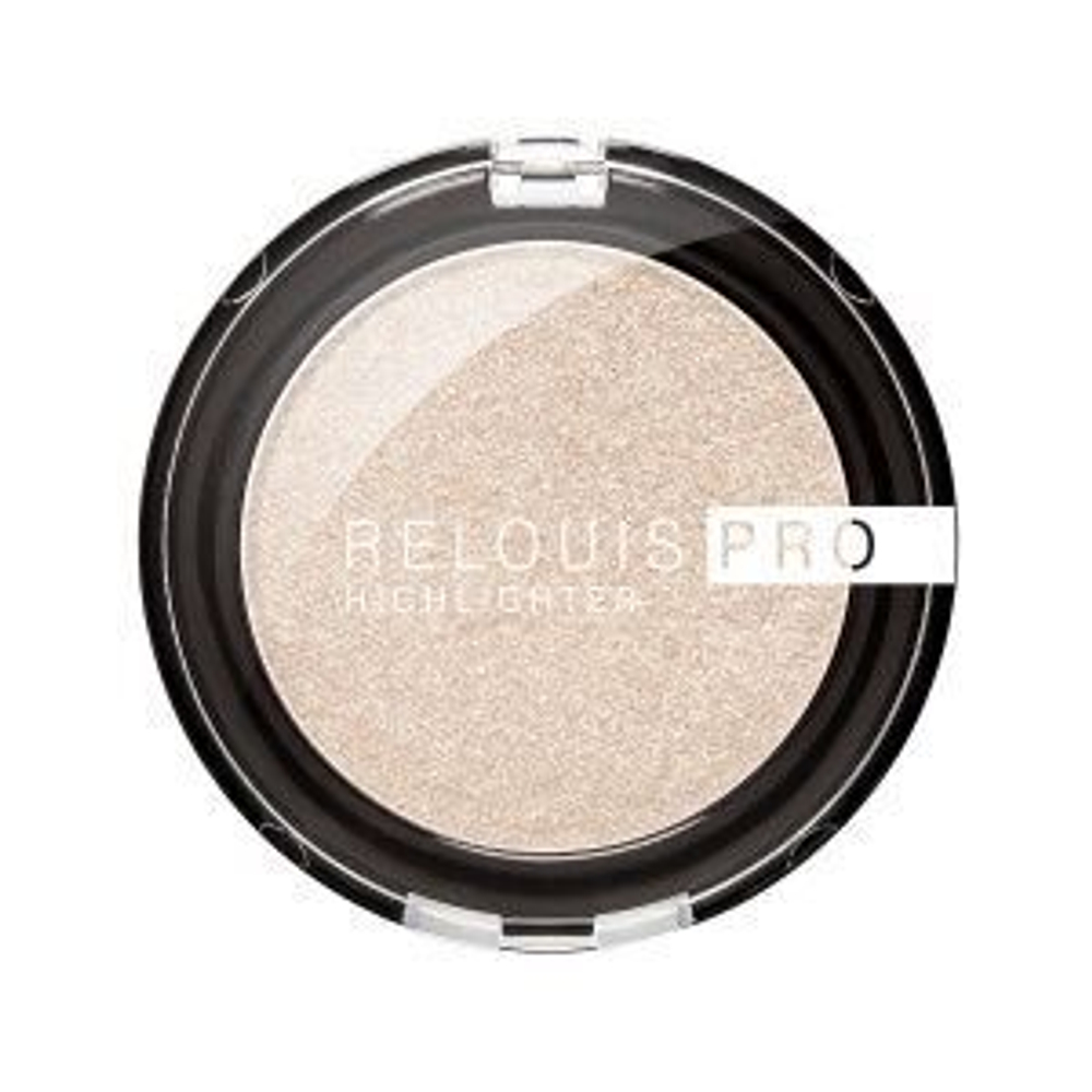 Relouis Хайлайтер компактный PRO highlighter тон 02 CHAMPAGNE
