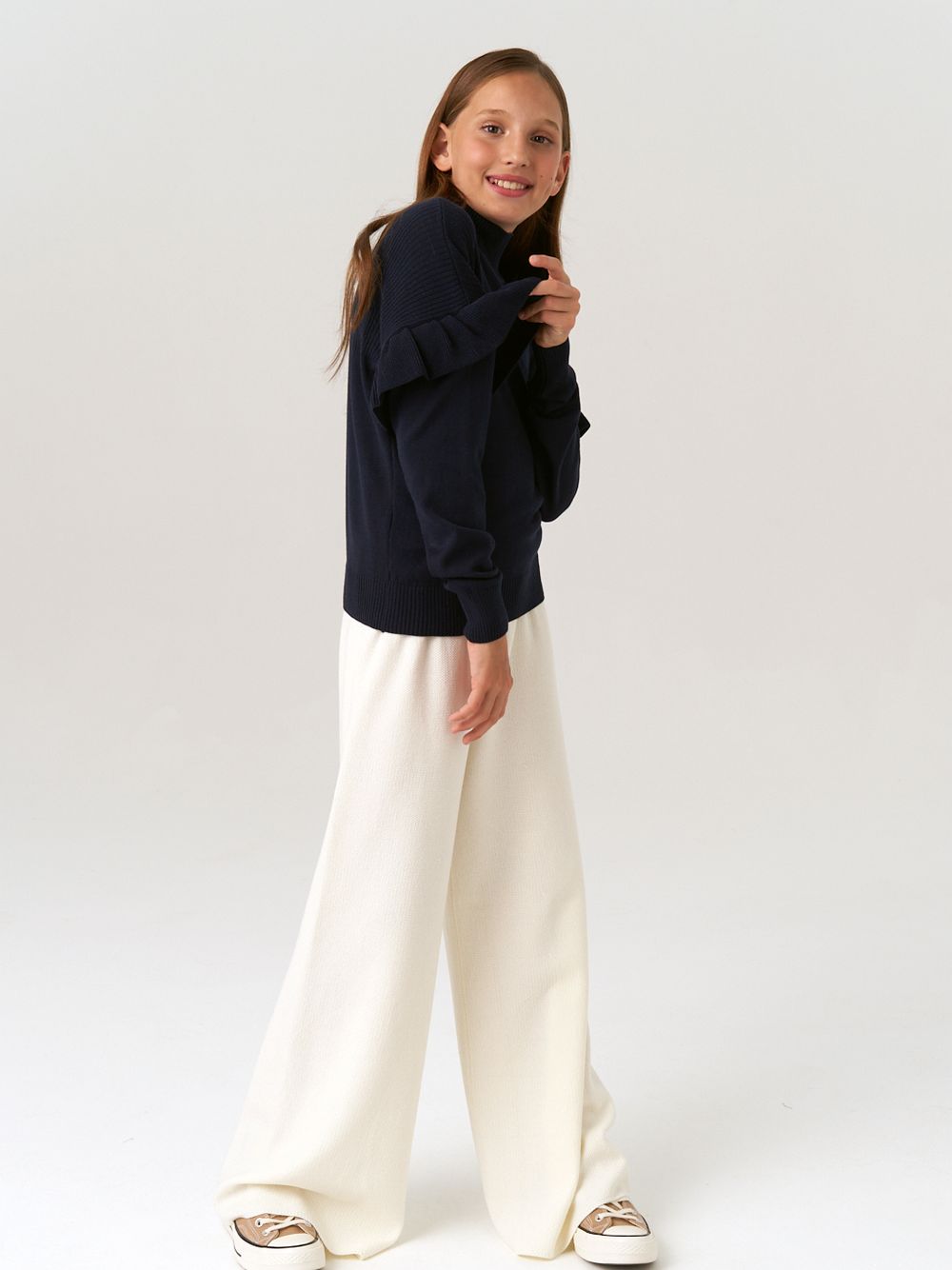 Джемпер для девочки AT244 синий