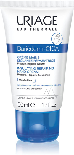 Uriage Bariederm Insulating Repairing Hand Cream - защитный и регенерирующий крем для рук /   50  ml  / GTIN 3661434004728