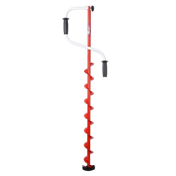 Ледобур ЛР-080 Спорт левое вращение, цельнотянутый шнек (LS-80LD-1) Тонар