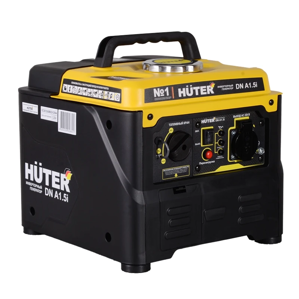 HUTER DN А1,5i инверторный бензиновый генератор 64/10/35