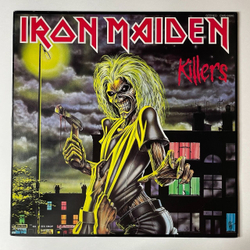 Винтажная виниловая пластинка LP Iron Maiden Killers (Japan 1981) (No Obi) Innocent Exile