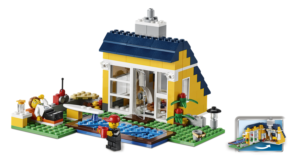 LEGO Creator: Домик на пляже 31035 — Beach Hut — Лего Креатор Создатель