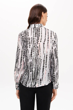 23404 Блузка женская (серый принт)