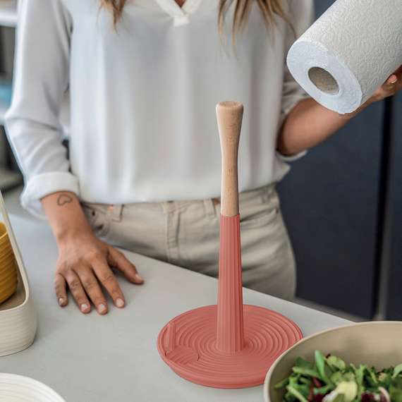 Держатель для бумажных полотенец tierra, 30,5 см, терракотовый