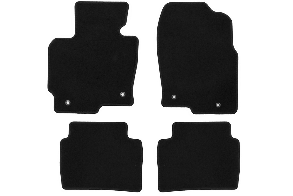 Коврики в салон Klever Econom MAZDA CX5 АКПП 2011-2015, 2015-2017, внедорожник , 4 шт. (текстиль) Klever.KVR01332201200K