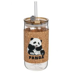 GAEM Бутылка с трубочкой, 410 мл, L7 W7 H15 см, 4в.