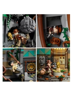 Конструктор Индиана Джонс Храм Золотого идола 1545 деталей