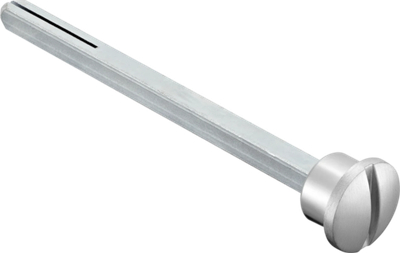 Четырехгранник 110мм с кнопкой LUX-SPINDLE-WC хром