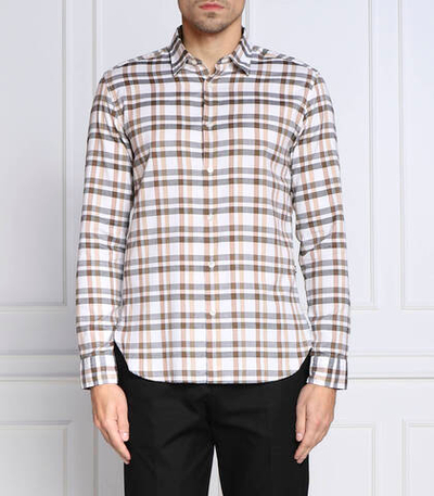 рубашка liam_53f BOSS BLACK - белый(50483724)