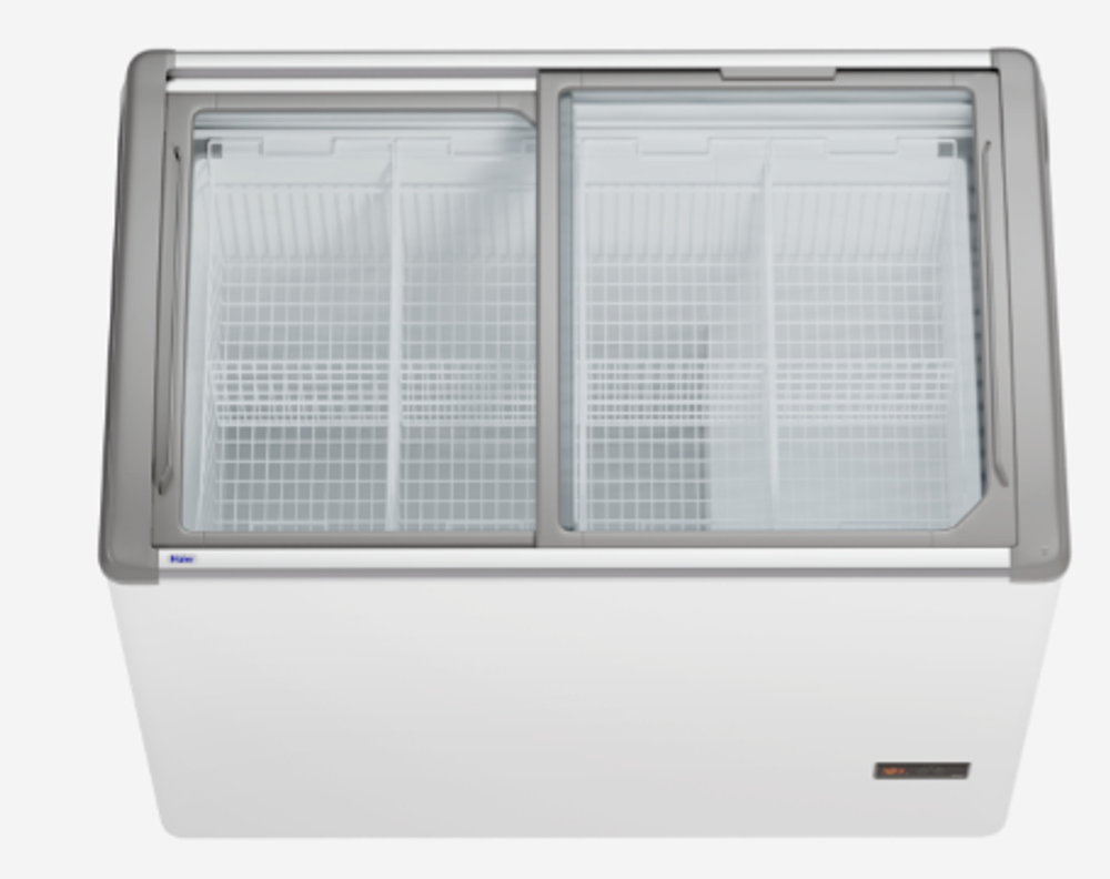 Морозильный ларь Haier SD-336 с изогнутым стеклом