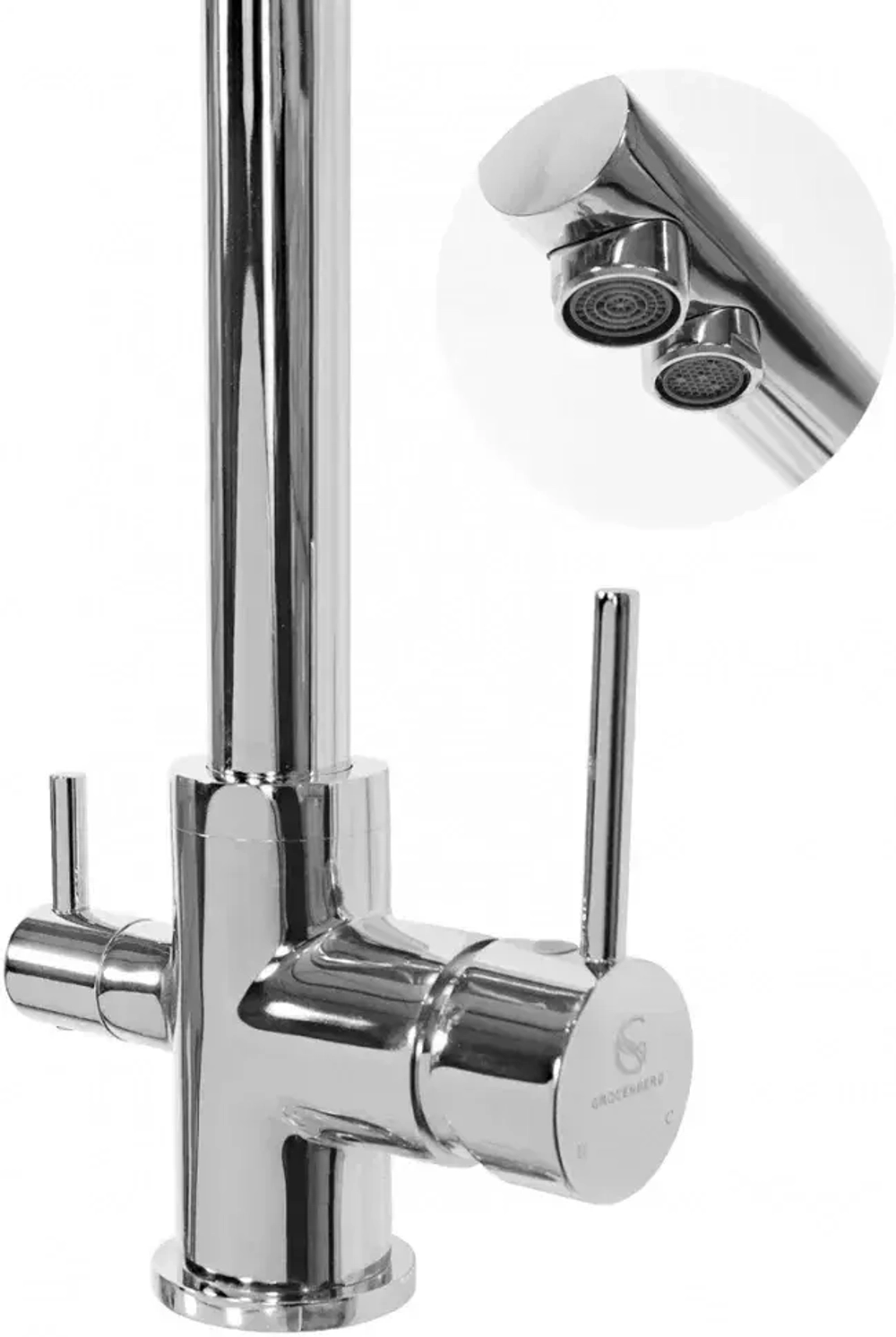 Смеситель для кухни Grocenberg GB40551 Хром