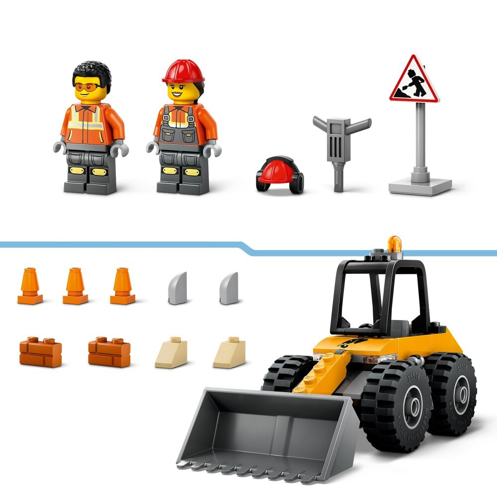 LEGO City/ Желтый колесный погрузчик/ 60450