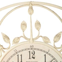 Часы настенные London Time большие Айвори