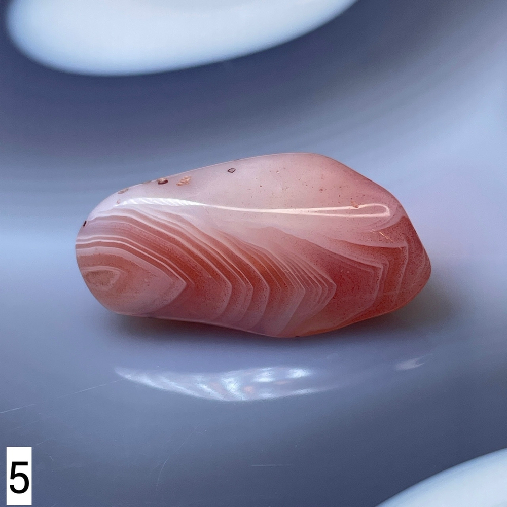 64280 Агат персиковый Галтовка 24-29мм №5--49