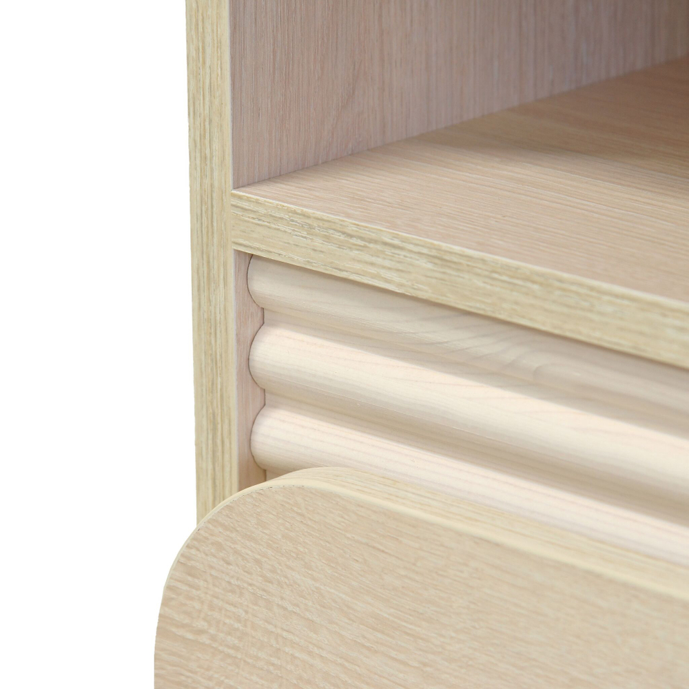 Тумба прикроватная Ола с ящиком, на ножках, 48х40х55 см