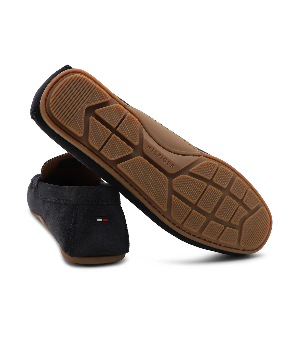 Кожаные мокасины Tommy Hilfiger - темно-синий(FM0FM04998)