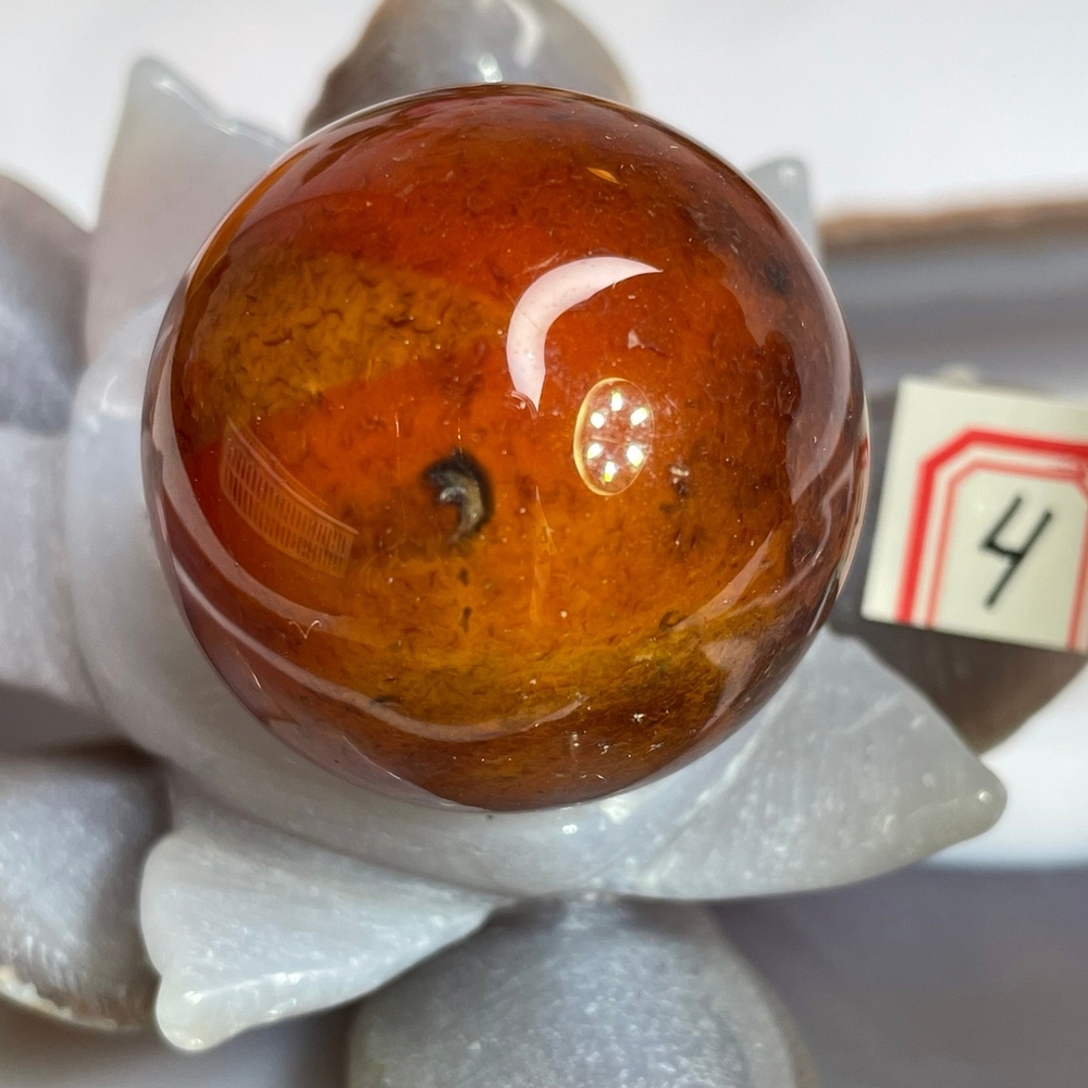 25410 *Агат Мадагаскарский шар 32-34мм