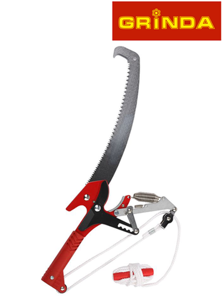 Сучкорез штанговый с храповым механизмом и пилой "Grinda"