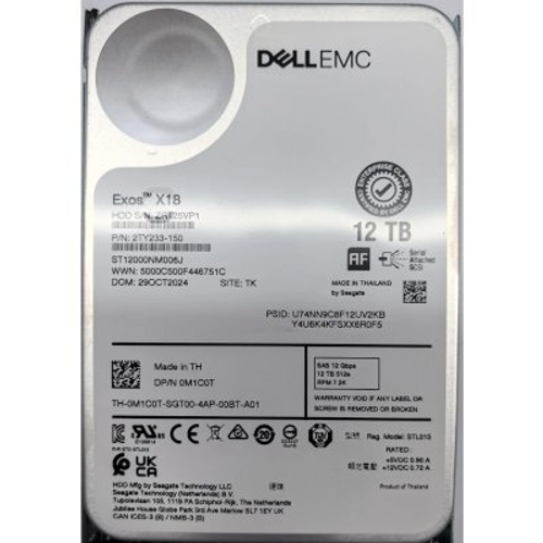 Жесткий диск Dell 12Tb 161-BCPD