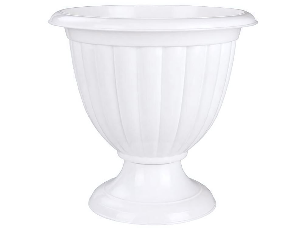 Вазон Жасмин 12л, белый