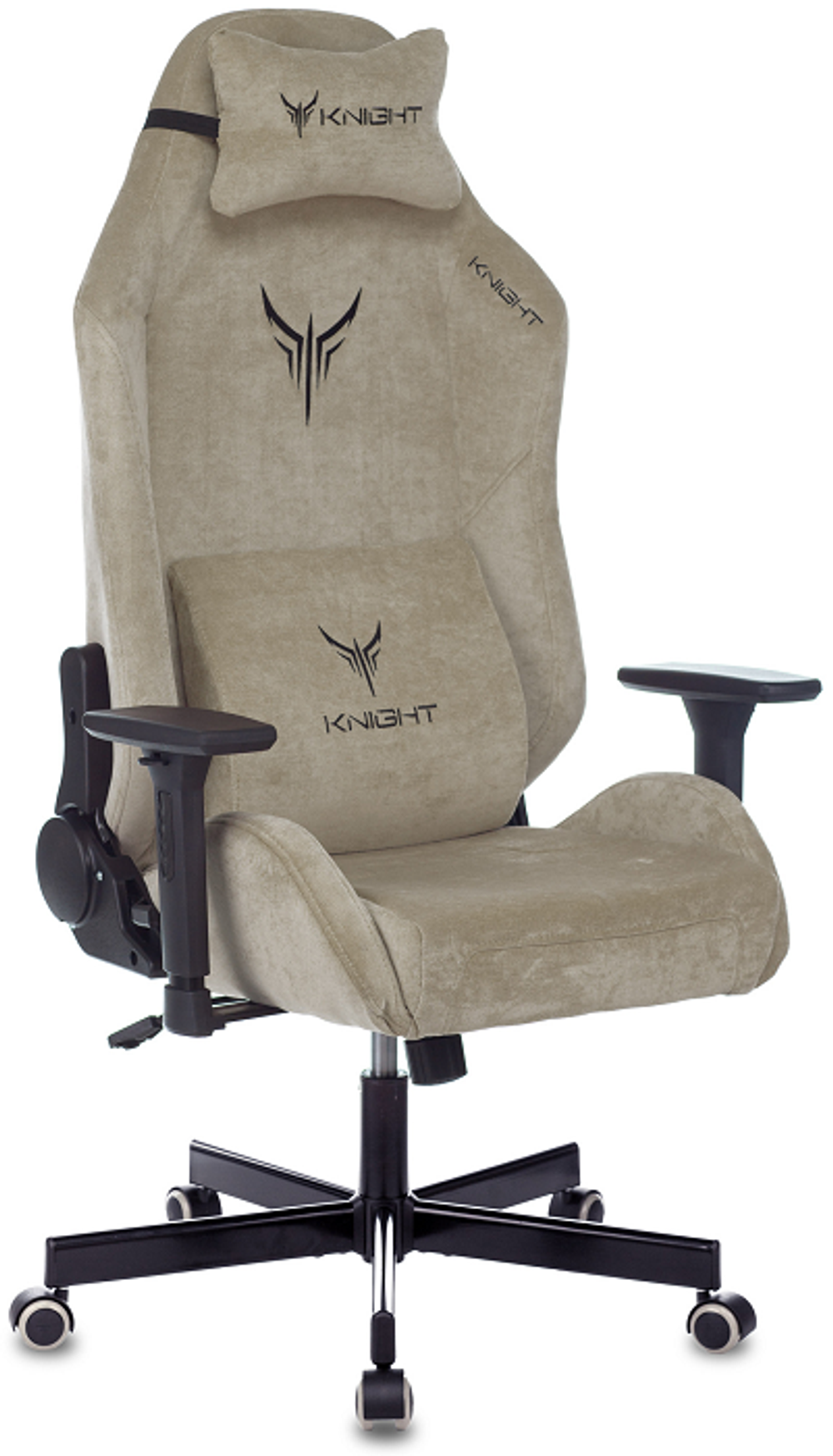 Кресло игровое Бюрократ KNIGHT N1 BEIGE